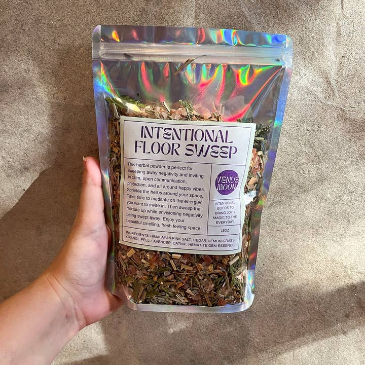 Venus Moon - Wholesale Meditation Supplies - Intentional Floor Sweep5