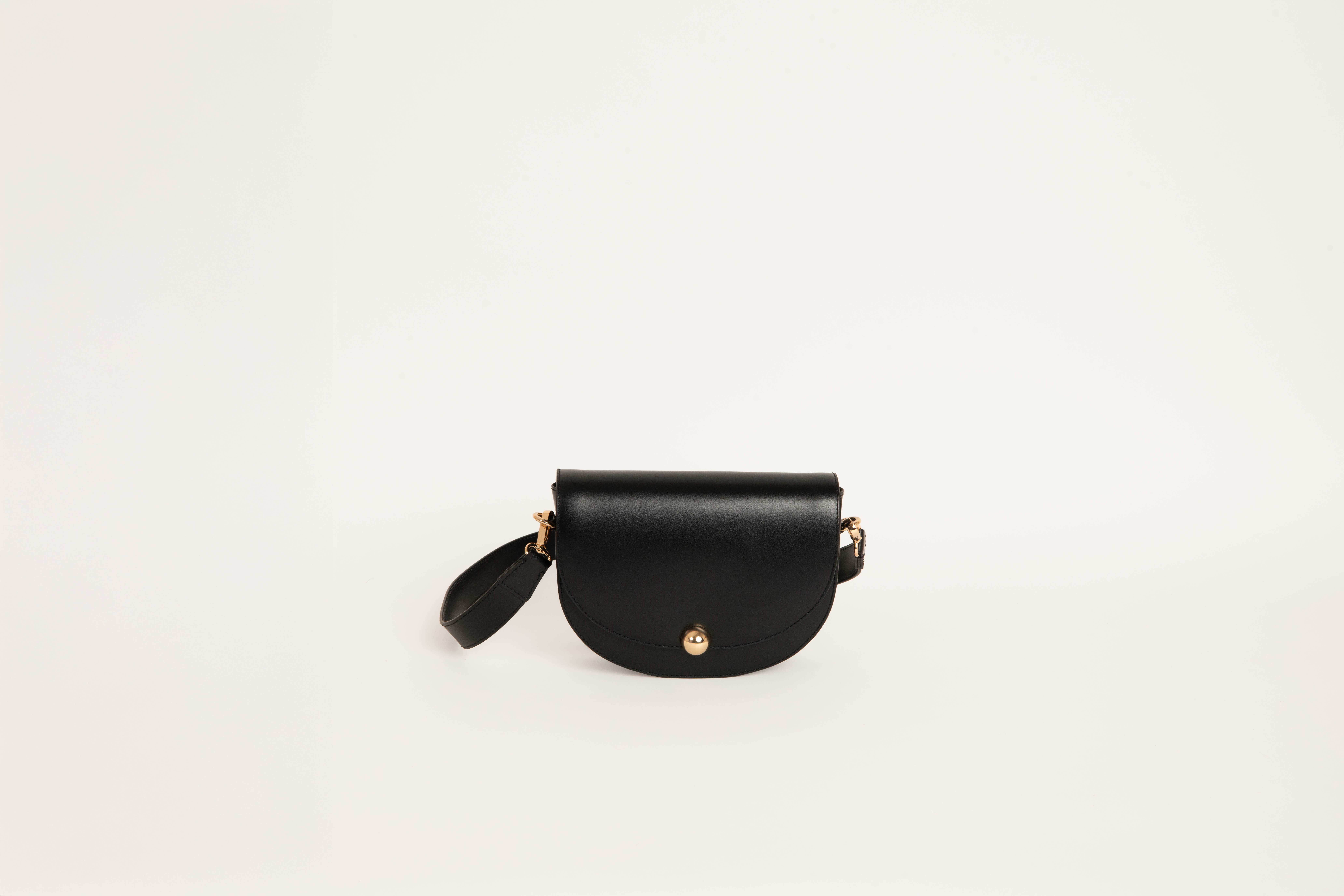 Maradji - Wholesale Shoulder Bag - Women's - NOA RECYCLED BLACK LEATHER BAG11