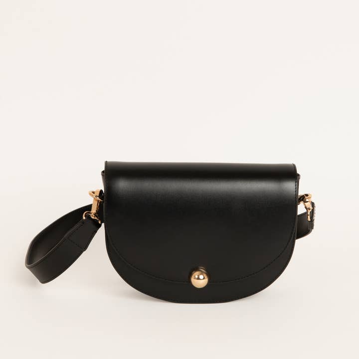 Maradji - Wholesale Shoulder Bag - Women's - NOA RECYCLED BLACK LEATHER BAG11