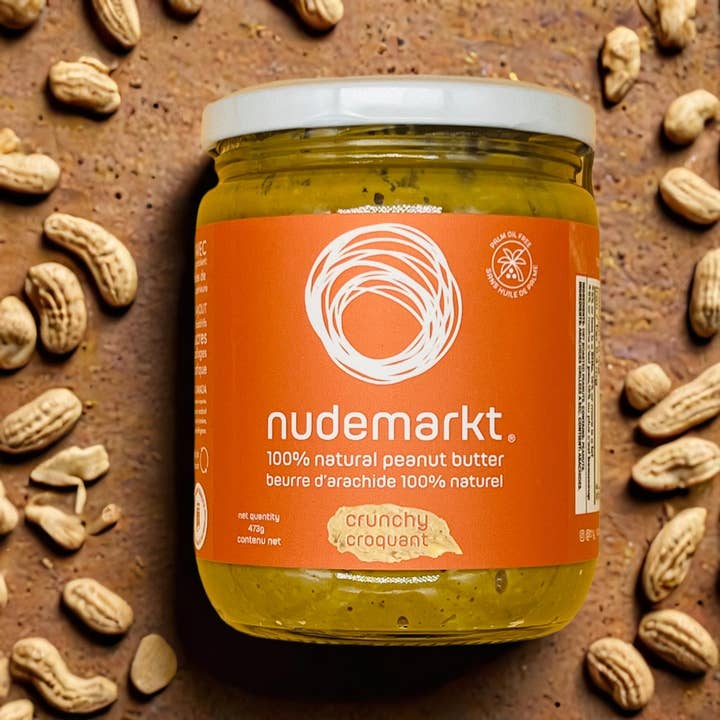nudemarkt - Wholesale Nut Butter - Natural Crunchy Peanut Butter1