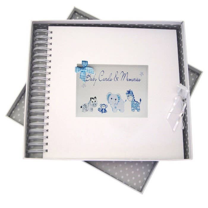 Baby Blue Toys - Card & Memory Book 2 (BTB10) for wholesale by White Cotton Cards