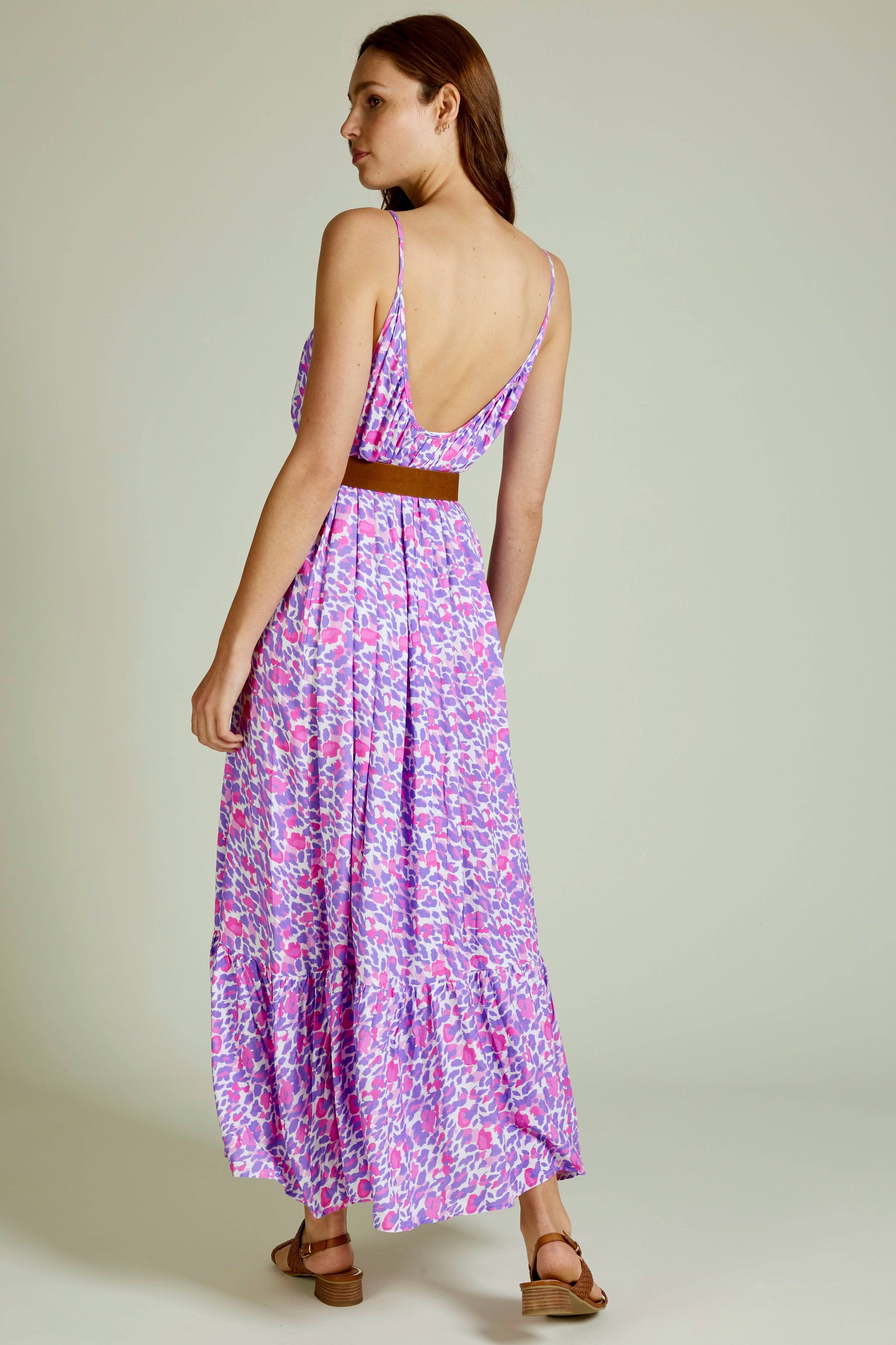 Andy & Lucy - Wholesale Dress - Women's - SWING - Long floral print resort dress7