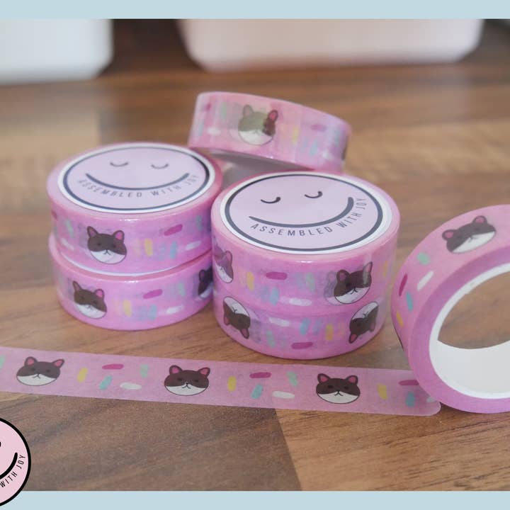 Assembledwithjoy - Wholesale Washi Tape - Cat confetti - washi tape