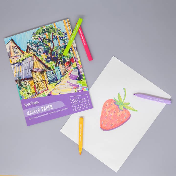 BR 9x12 Marker Paper 50Pc 140lb 300gsm for wholesale by Momenta