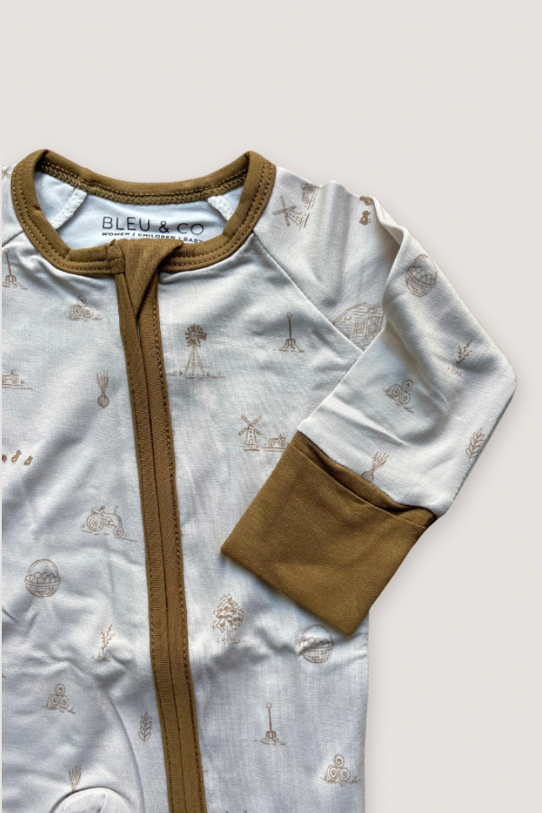 Bleu & Co - Wholesale Lounge Set - Kids - Convertible Two-Way Zipper One Piece | Simple Farm2