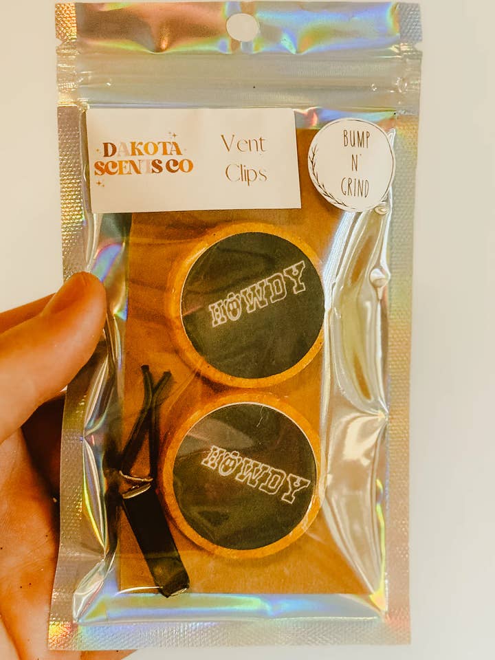 Howdy Vent Clips for wholesale by Dakota Scents Co