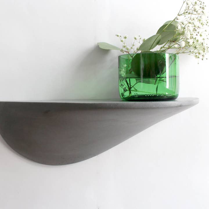 Formpoet - Wholesale Wall Mounted Shelf - Wall shelf concrete large - grey3