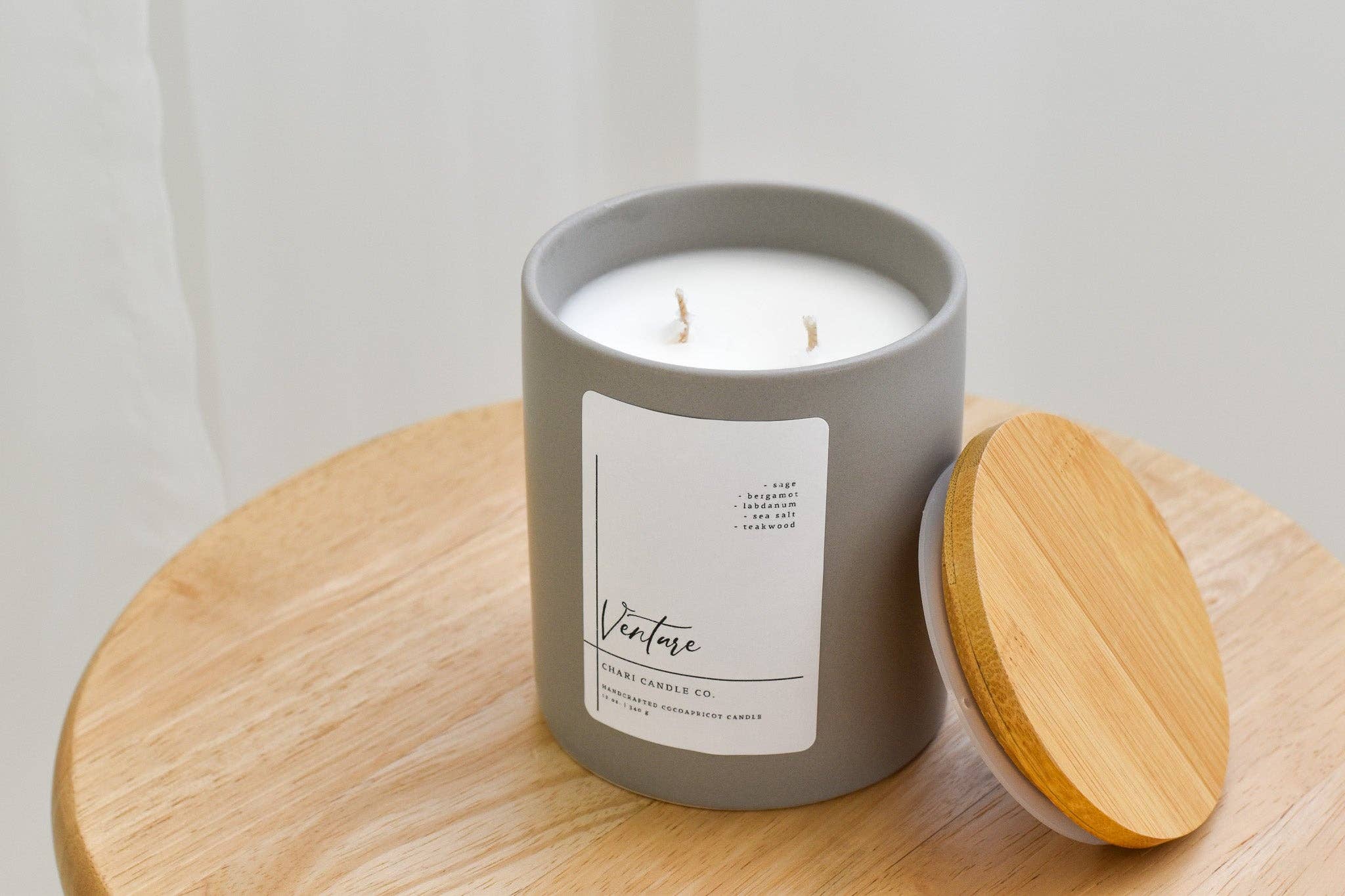 Chari Candle Co. - Wholesale Jar/Filled Candle - Venture2