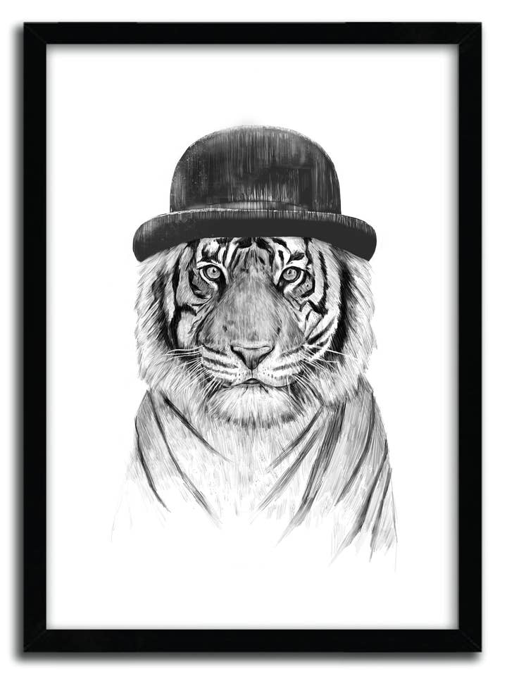 Welcome to the jungle poster by BALAZS SOLTI for wholesale by K.Olin Tribu