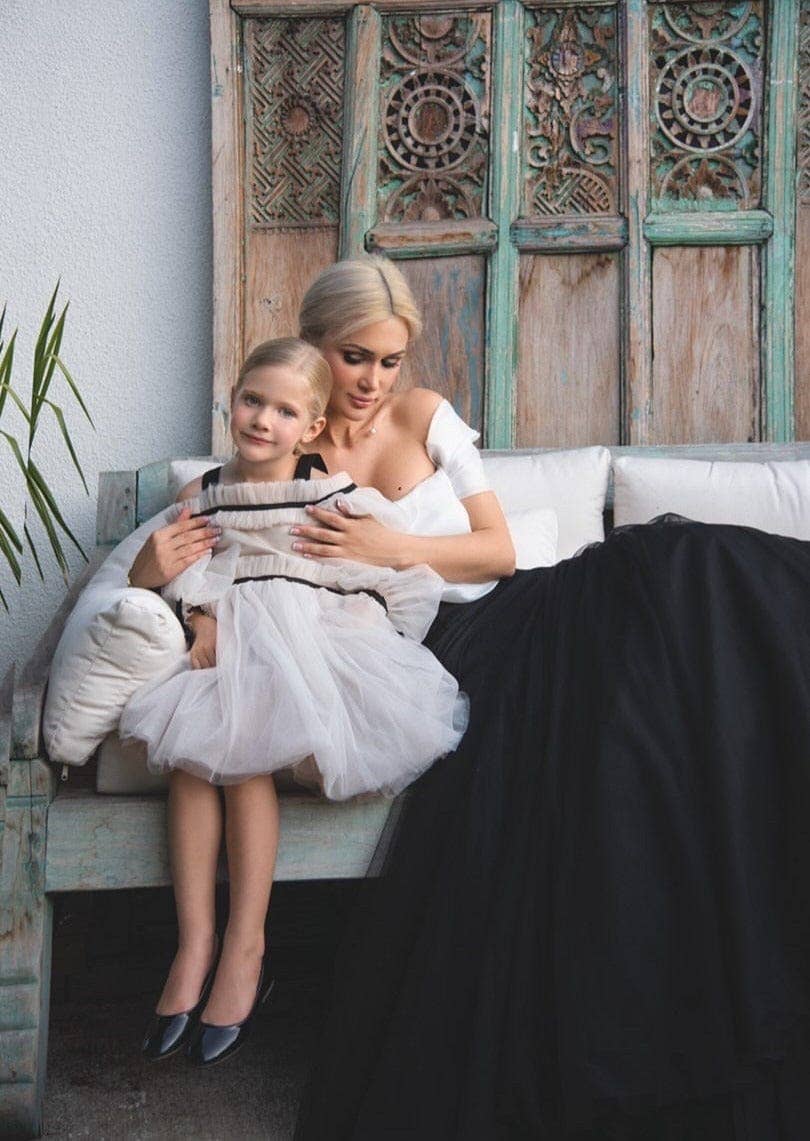 Petite Maison Kids - Wholesale Dress - Kids - Coco-Caramel Tulle Dress9