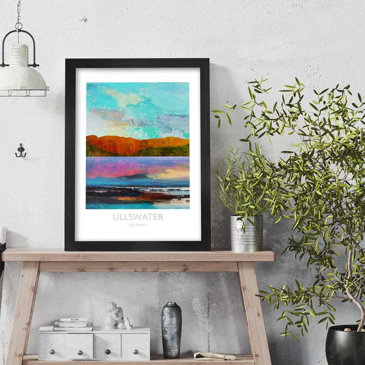 The Northern Line – wholesale Art print – Ullswater Wilderness - Lake District Poster Print2