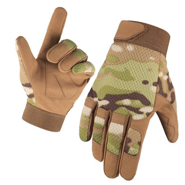 Ecovear - Wholesale Gloves - Men's - Tactical Nylon Mesh Motorcycle Riding Gloves