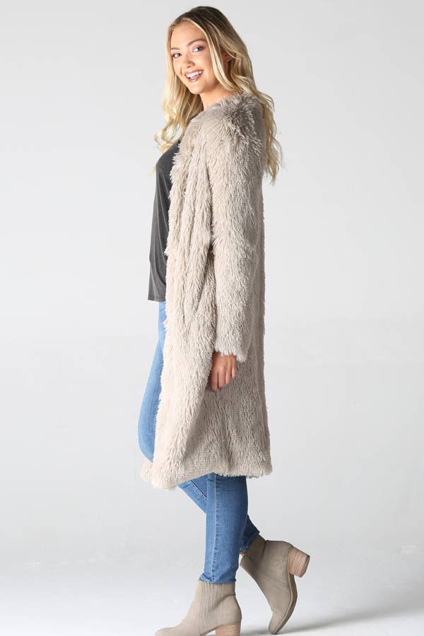 ANGIE - Wholesale Jacket - Women's - SJ711-ASIS FAUX FUR COAT14