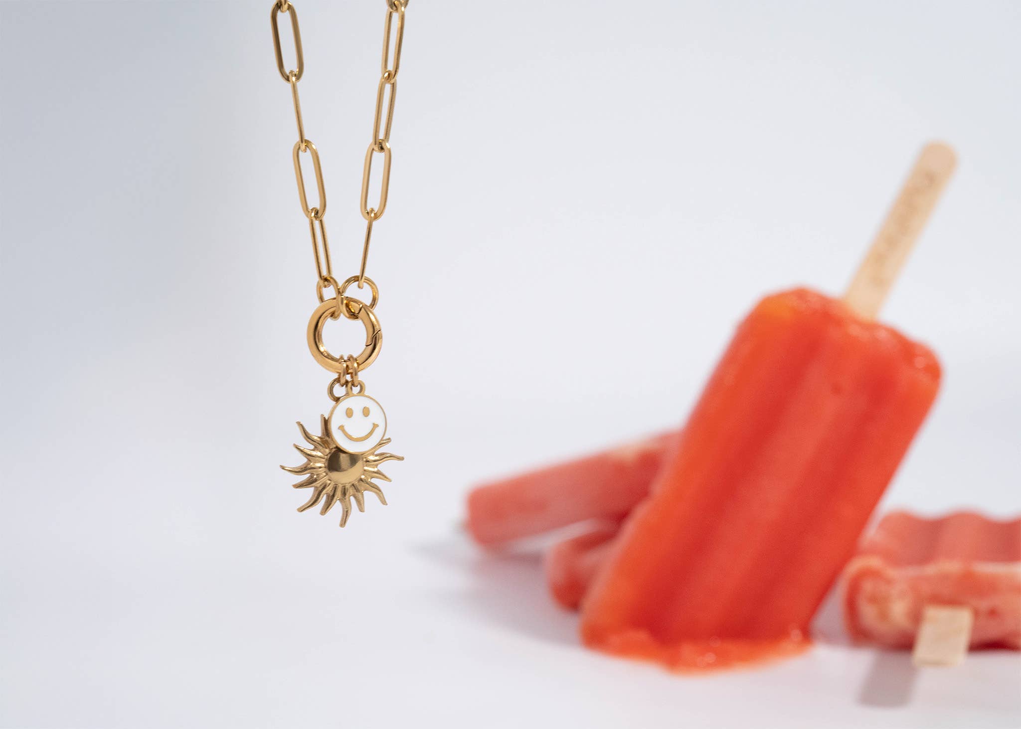 WJW – Engroshandel Spænde – 18K guld PVD mini cirkel karabinhage charm holder lås4