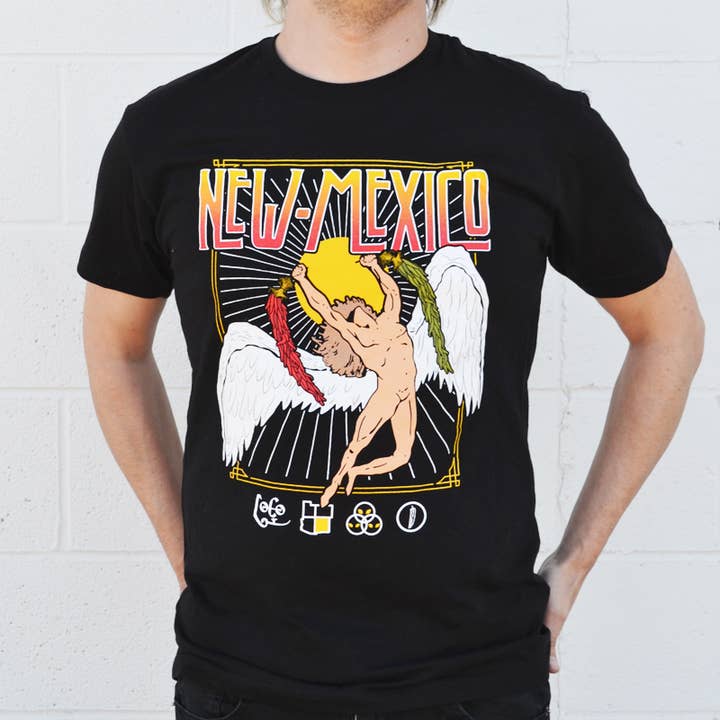 New Mexico (Led Zeppelin) - Black Unisex Tee for wholesale by Metal the Brand