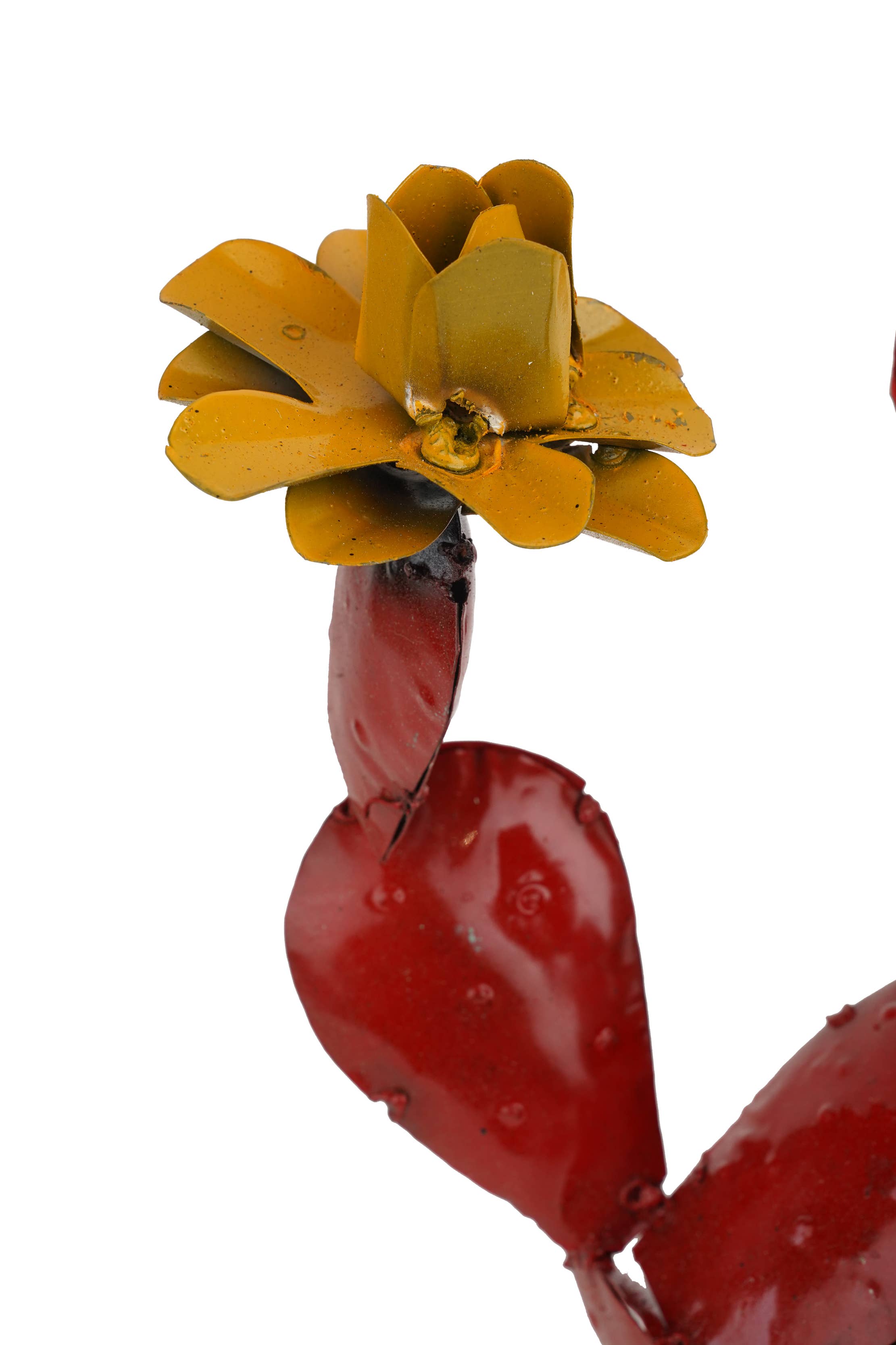 My Amigos Imports – Großhandel Tischdeko – Bunter Kaktuskaktus aus Metall, 13Wx13Dx16H-Zwei Farben5