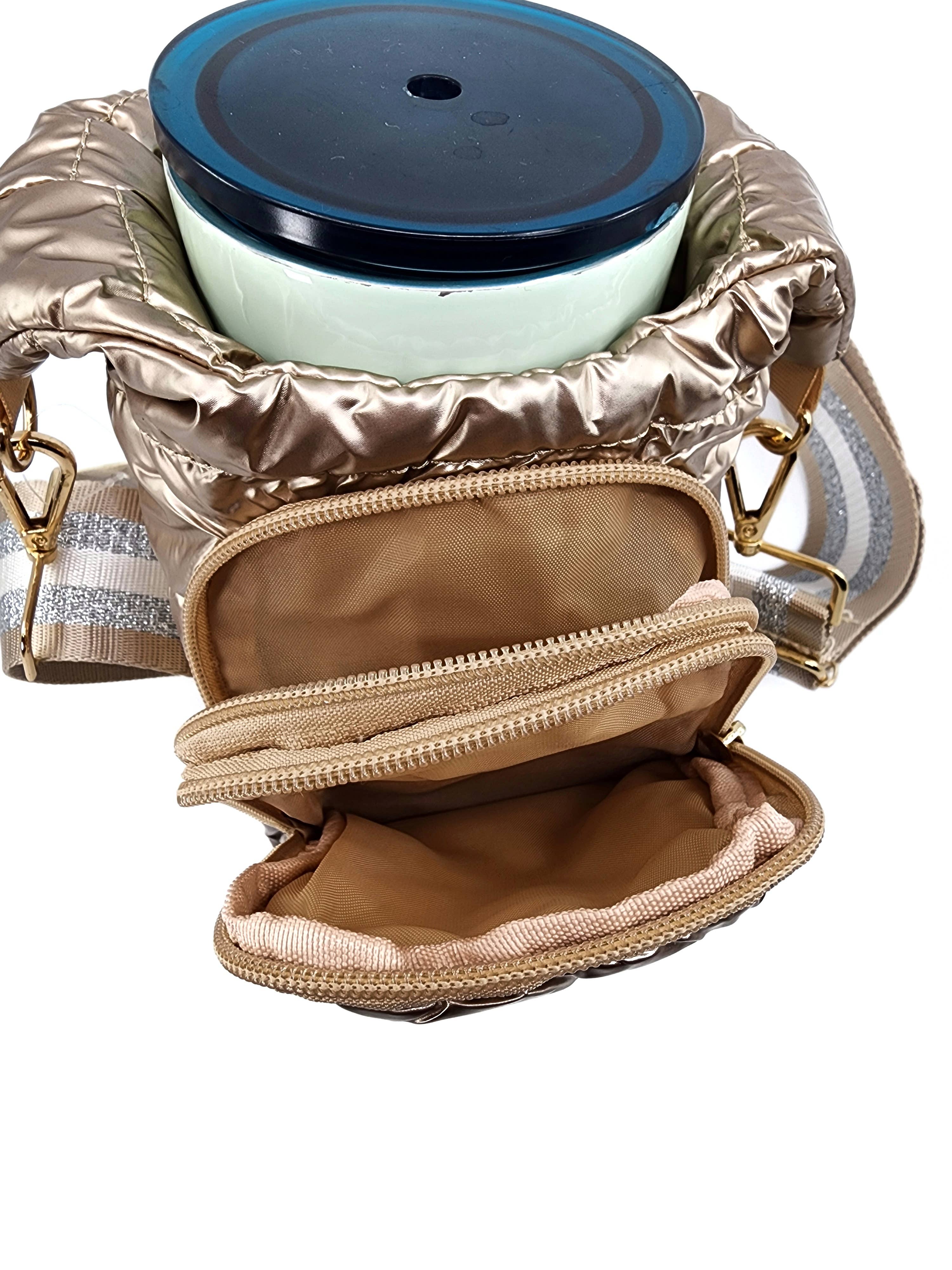 Hatzzi - Wholesale Crossbody Bag - Women's - Water Bottle Tumbler Carrier Crossbody Bag7