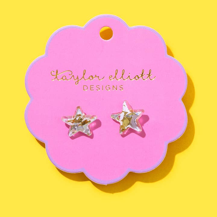 Girl's Starlet Shimmer 10 for 10 360XX Sparkle Stud Post Earrings Girl's Starlet Shimmer 10 for 10 360XX Sparkle Stud Post Earrings