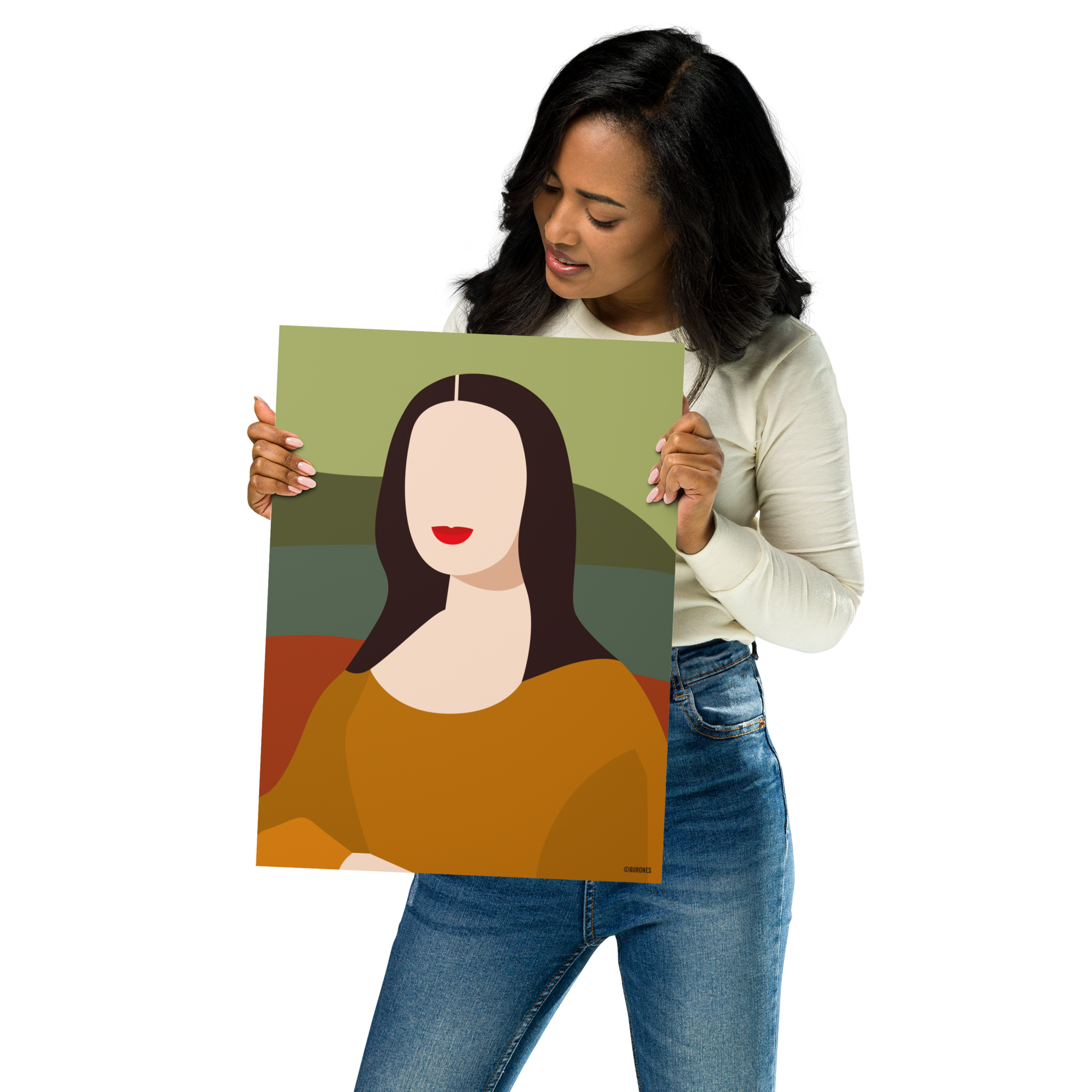 Burones - Wholesale Art Print - Artprint Mona Lisa0