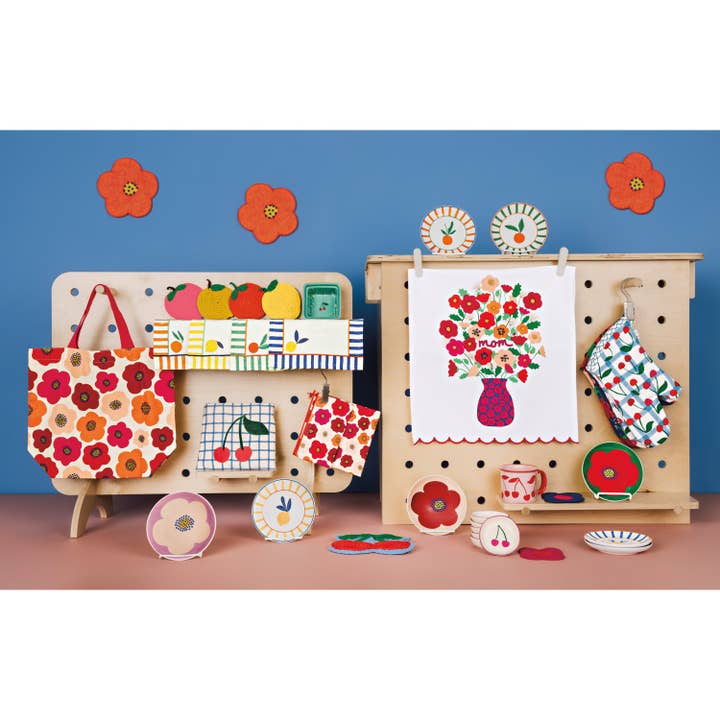 Danica Jubilee - Wholesale Oven Mitt/Pot Holder - Very Cherry Mitts Set of 21