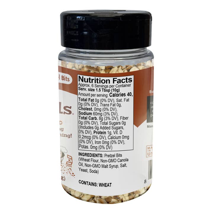 Pretzel Pete - Wholesale Salt & Pepper Mix - Topzels Original Salted Pretzel Bits
