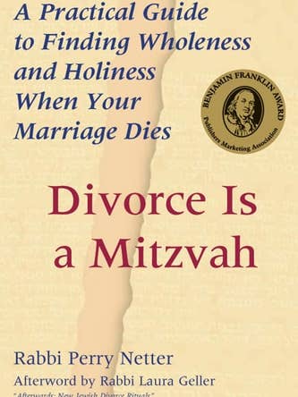 Divorce Is a Mitzvah: Guide to Wholeness When Marriage Ends for wholesale by Boon Books