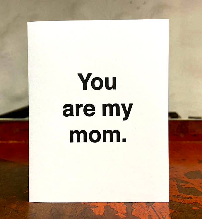 Lady Pilot Letterpress - Wholesale Mother's Day Card - Generic Mom Mother's Day Greeting card2
