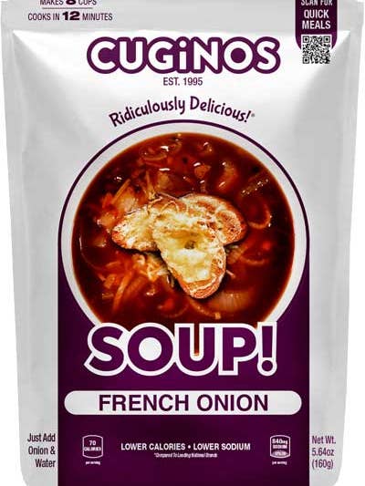 ONION SOUP - CUGINOS for wholesale by Hudson Meat Company