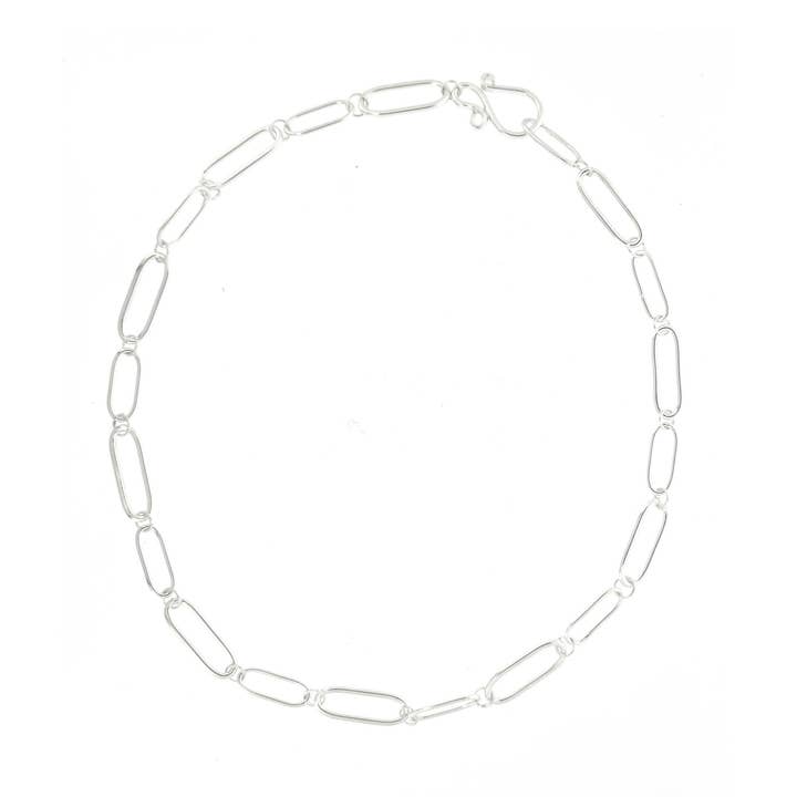 Silver Orbit chain necklace for wholesale by Mijoux Creations