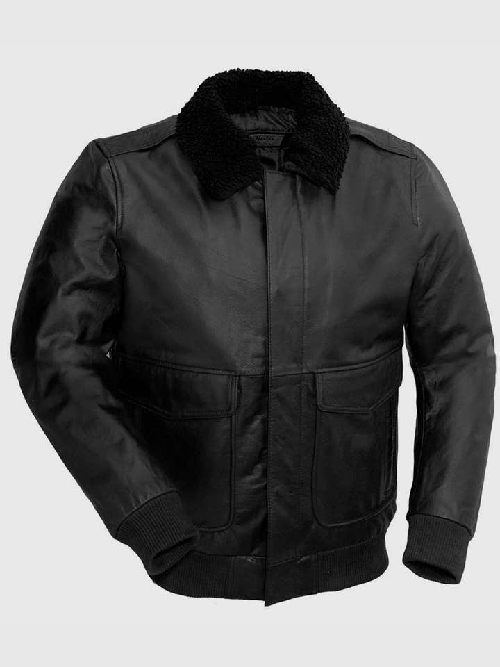 Bomber - Men's Fashion Leather Jacket for wholesale by Whet Blu