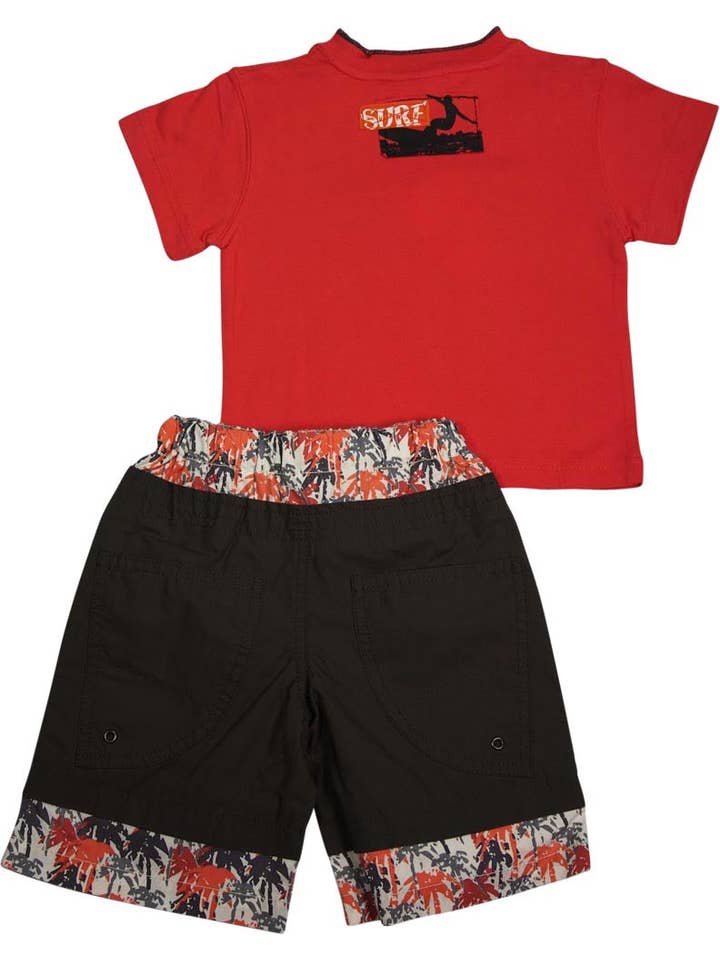 Eastern Off Price - Wholesale Top & Short Set - Kids - Mish Mish Baby Boy Infant Cotton Knit Short Sleeve Short Set13