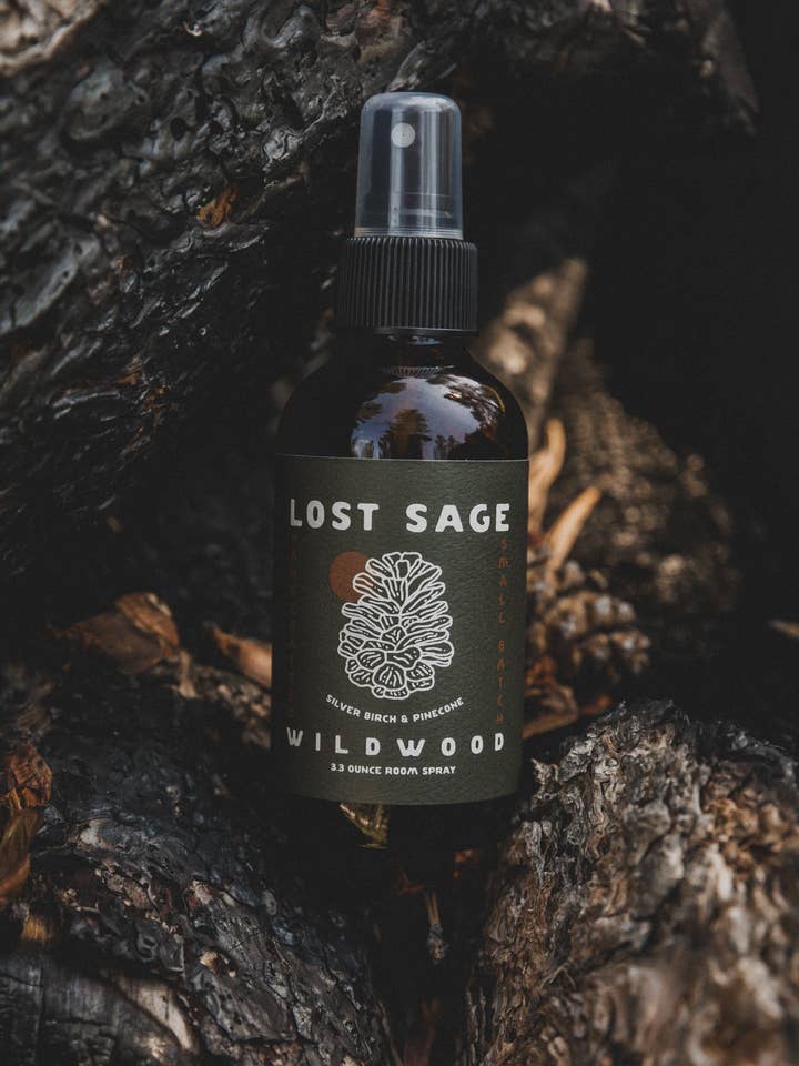 Wildwood Room Spray for wholesale by Lost Sage