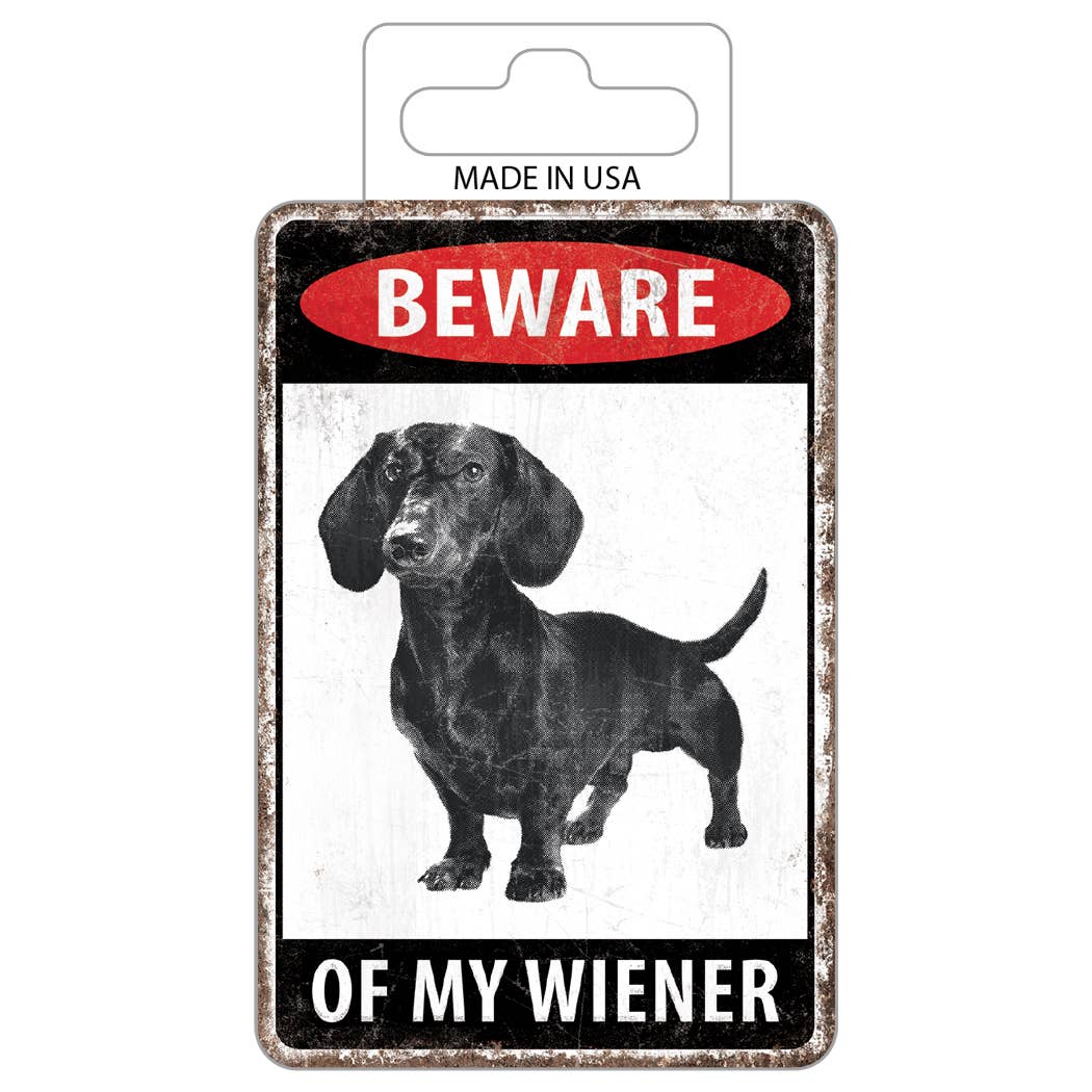 Desperate Enterprises - Wholesale Sticker - Sticker - Beware Weiner (Set of 6)0