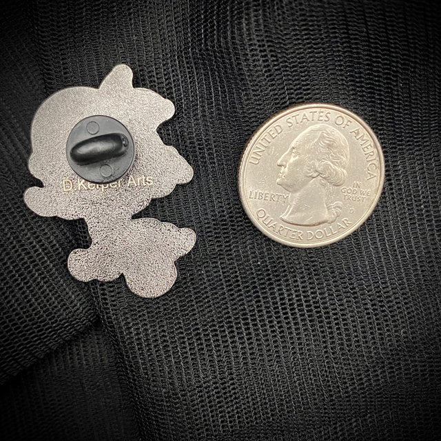 D. Kerper Arts - Wholesale Lapel Pin/Button - Enamel Pin - Feed Me Plant2