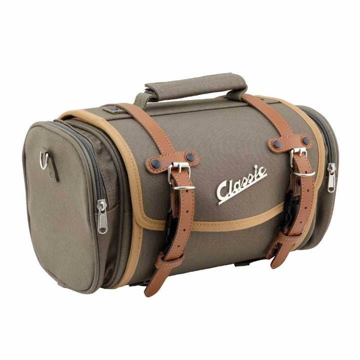 Falan Parts - Wholesale Biking Accessories - Bag/Case SIP "Classic" Small olive For Rack | Vespa