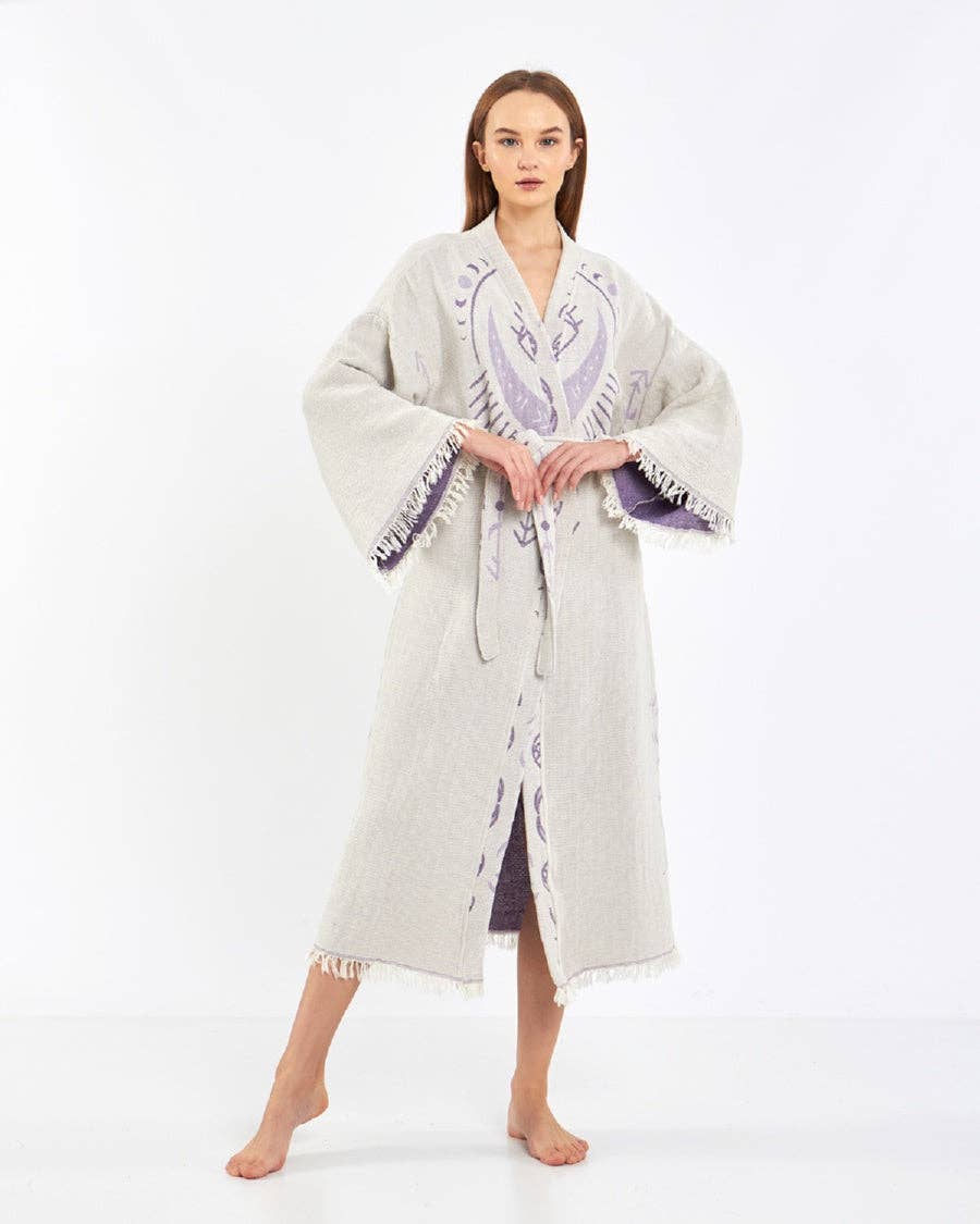 Umays Boho - Wholesale Kimono - Women's - Evil Eye Kimono, Luxury Kimono, Cotton Robe for Women9