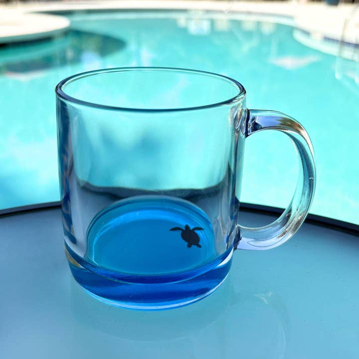 Beach, Cats & Wine - Wholesale Wine Glass - Sea Turtle Resin Ocean Inspired Glassware (Multiple Sizes)2