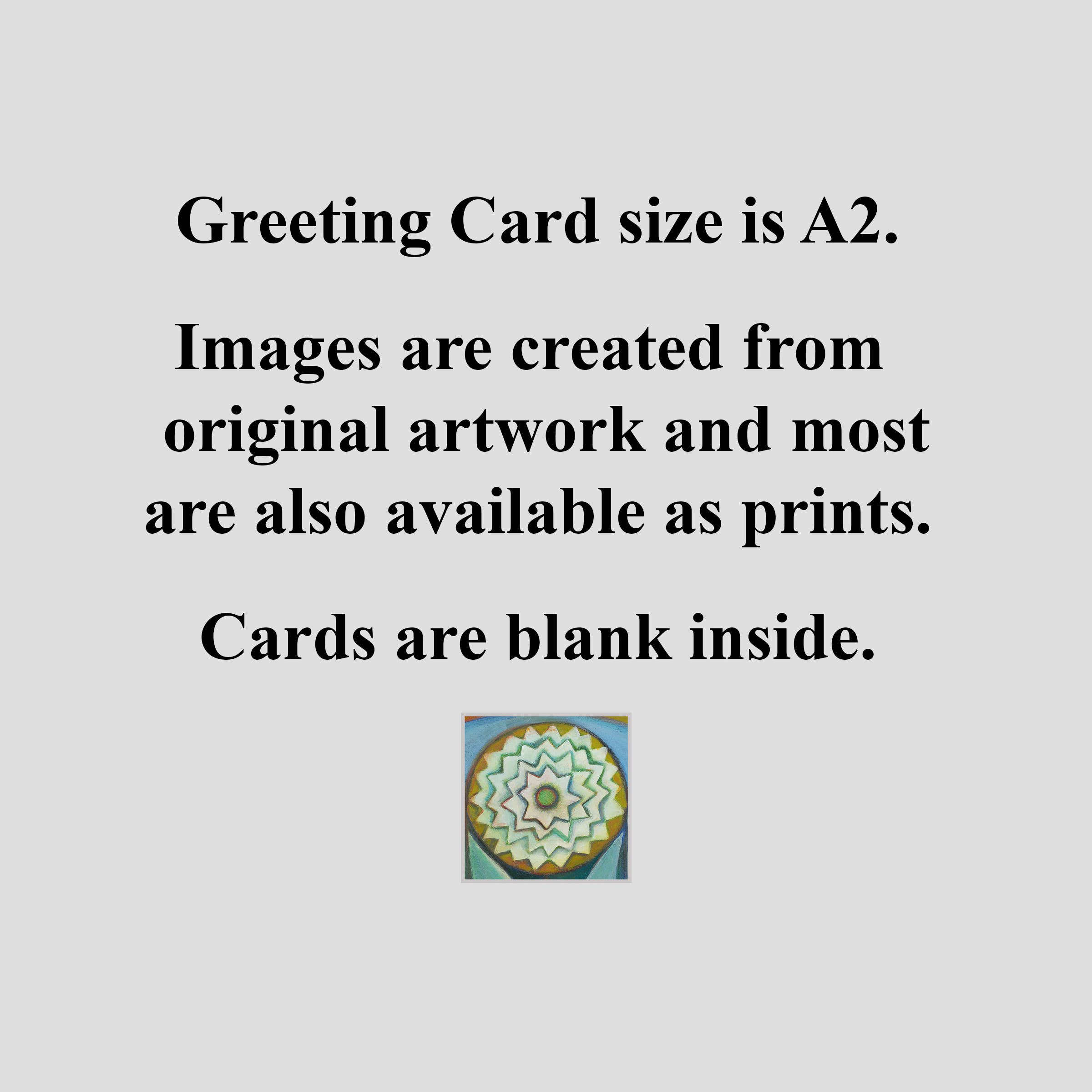 ANN WILLEY ARTS - Wholesale Everyday Greeting Card - Greeting Card, Nature Art, Folk Art, Ocean, Lake, Overlook