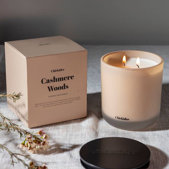 Bougie Core Bois de Cachemire pour la vente par Chickidee