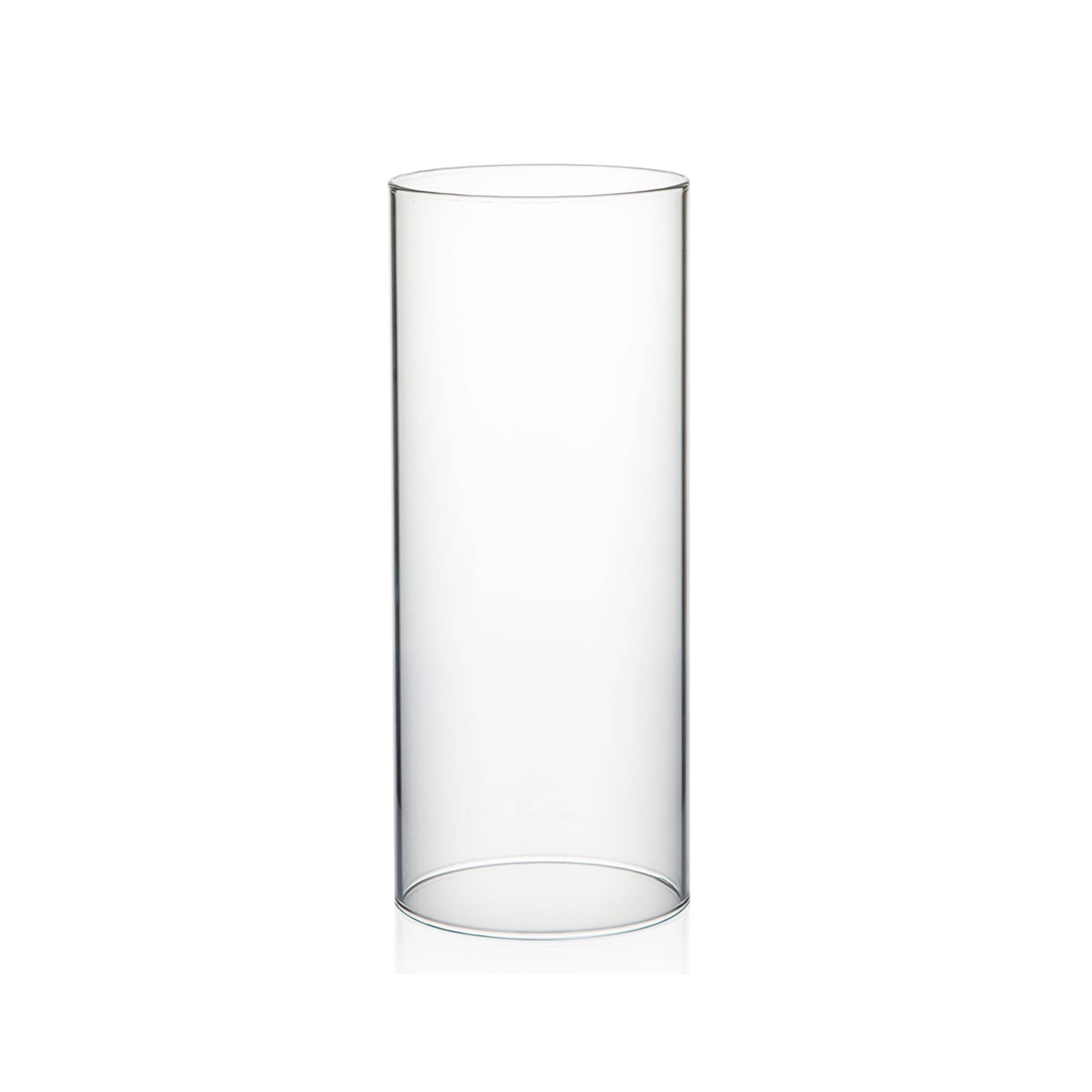WGV International - Wholesale Candle Holder - WGV Clear Hurricane Candle Shade Chimney Tube- 4" x 10"H0