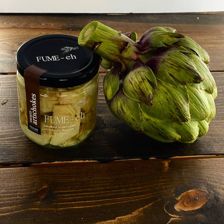 Fume-Eh Gourmet - Wholesale Pickled Vegetables - Smoked Artichokes2