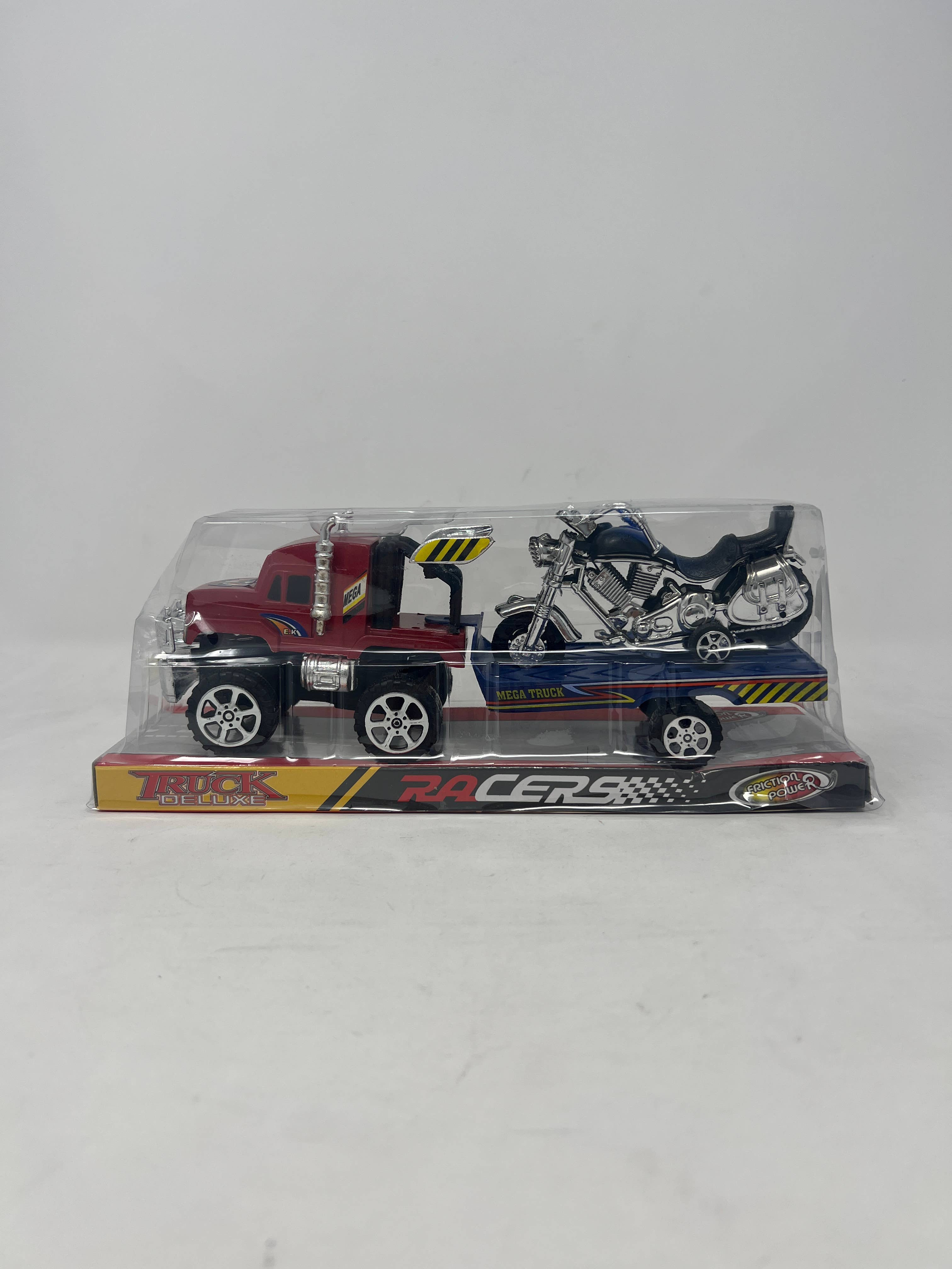 USA HomeMax - Venta al por mayor Conjunto de juguetes - Niños - Camión de Juguete con Bicicleta en Remolque