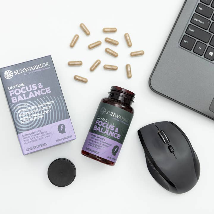 Sunwarrior - Wholesale Oral Supplement/Vitamin - Sunwarrior Active Daytime Capsules - Focus & Balance5