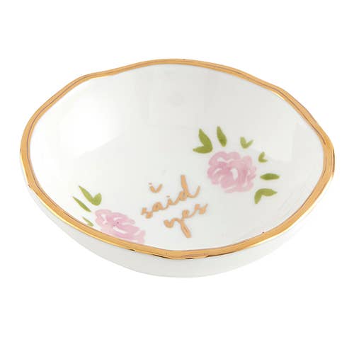 Santa Barbara Design Studio by Creative Brands - Wholesale Jewelry Dish - Jewelry Dish - I Said Yes2