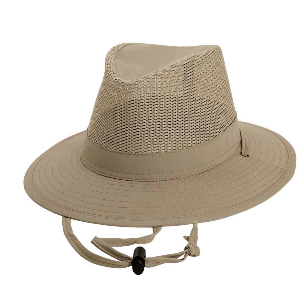 American Hat Makers – Chapéu de caminhada – Unissexo por atacado – Chapéu de Sol Safari Outdoor - Estilo Pescador - (Pré-embalagem de 12)3