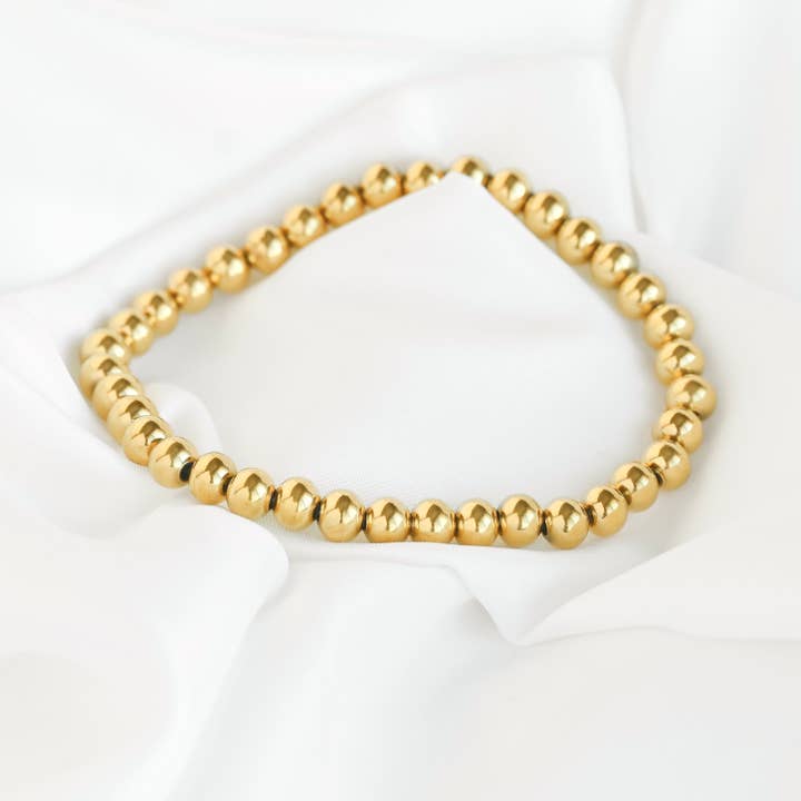 Blueyejewelry - Wholesale Link & Chain Bracelet - 18k Gold Bracelets - Gold Beaded, Paperclip, Tennis Bracelet