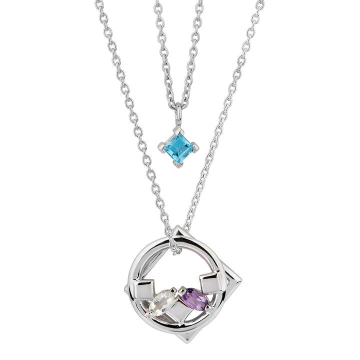 Daring Necklace Silver for wholesale by Carolin Stone Jewellery