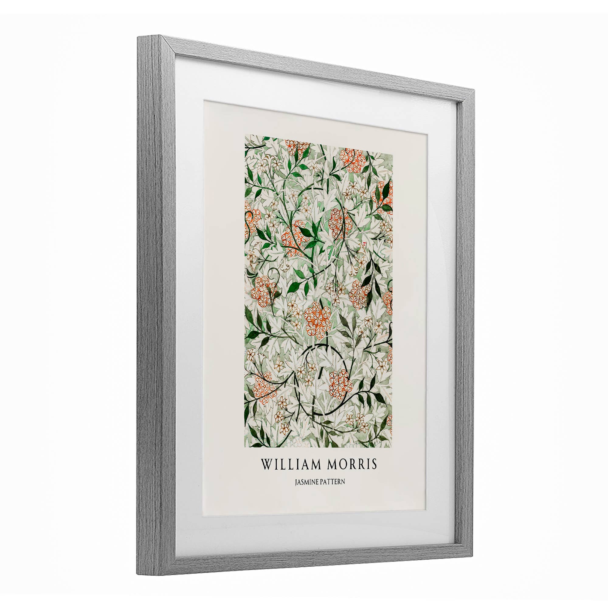 Stupell Industries - Wholesale Wall Sign - William Morris Jasmine Pattern - Print Under Glass Wall Art9