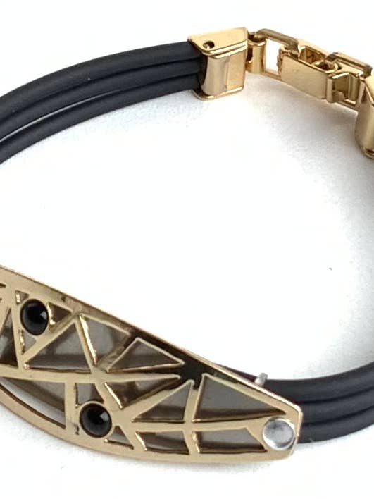 ARMBANDEN (CS) - Rubber 3 Koord Armb. (Maat 1 & 2) voor wholesale door Christophe Poly / Crono Design