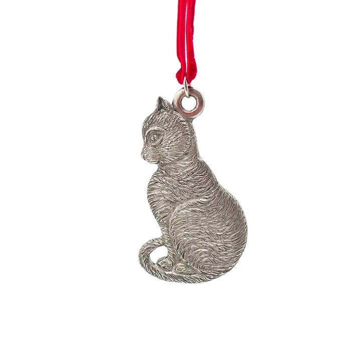 MENAGERIE Christmas Tree Ornament - Cat for wholesale by MENAGERIE